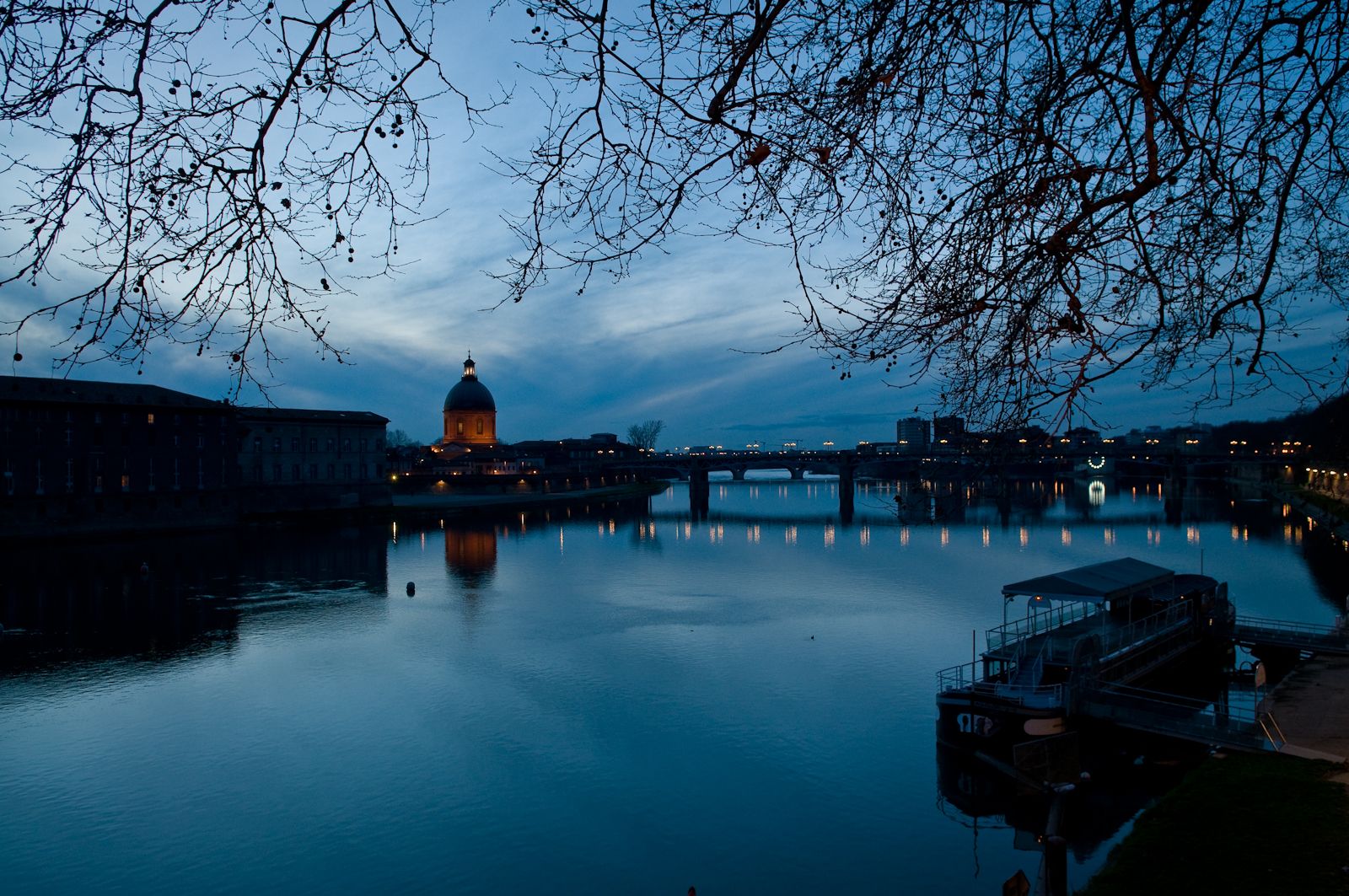 Photo: La Garonne, Toulouse - France