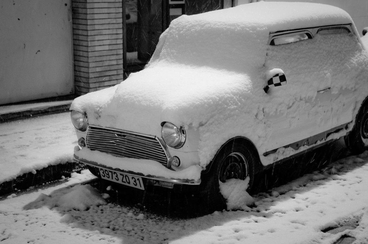 Photo: Toulouse sous la neige - France