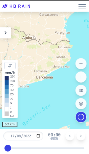 Capture d'écran de Weather View v0 - mobile